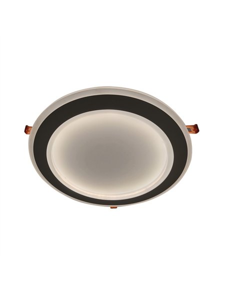 Downlight de techo LED Halo 36W 3300Lm CCT Negro