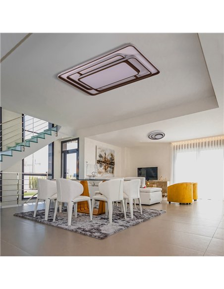 Plafón de techo LED Elba 226W 11300Lm CCT Dim
