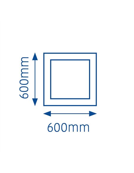 PANEL LED 60 X 60 3CCT 40W IP20 3700lm