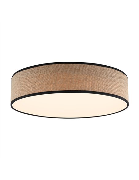 Plafón de techo LED Fabi Marrón 65W 4300 Lm CCT
