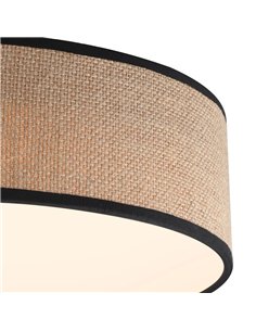 Plafón de techo LED Fabi Marrón 65W 4300 Lm CCT 2