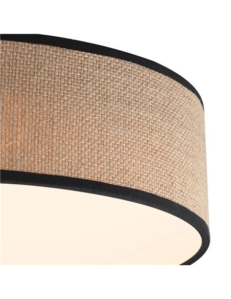 Plafón de techo LED Fabi Marrón 65W 4300 Lm CCT