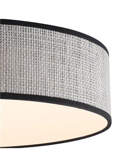 Plafón de techo LED Fabi Gris 65W 4300 Lm CCT