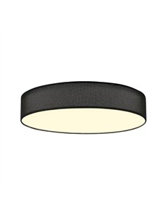 Plafón de techo LED Fabi Negro 65W 4300 Lm CCT