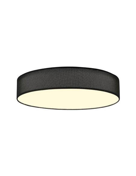 Plafón de techo LED Fabi Negro 65W 4300 Lm CCT