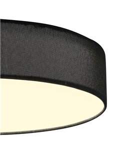 Plafón de techo LED Fabi Negro 65W 4300 Lm CCT 2