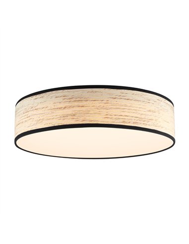 Plafón de techo LED Fabi Corteza Clara 80W 5500Lm CCT