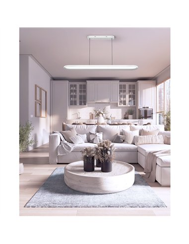 Lámpara colgante LED Morfeo Blanco 70W 7700Lm CCT