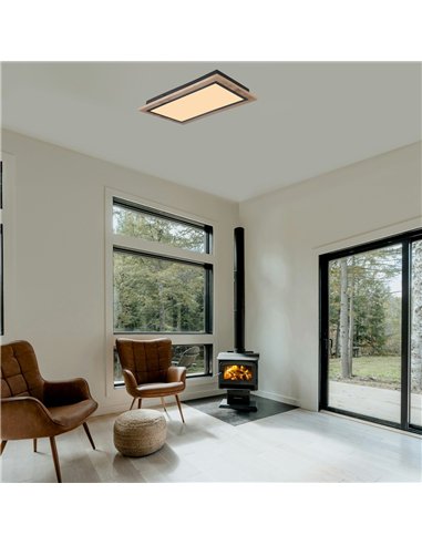 Plafón LED Hasbi 35W 3500Lm 3CCT Dim Smart