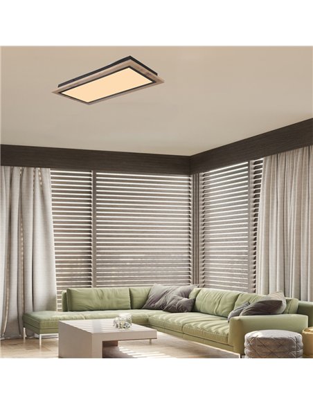 Plafón LED Hasbi 45W 4400Lm 3CCT Dim Smart