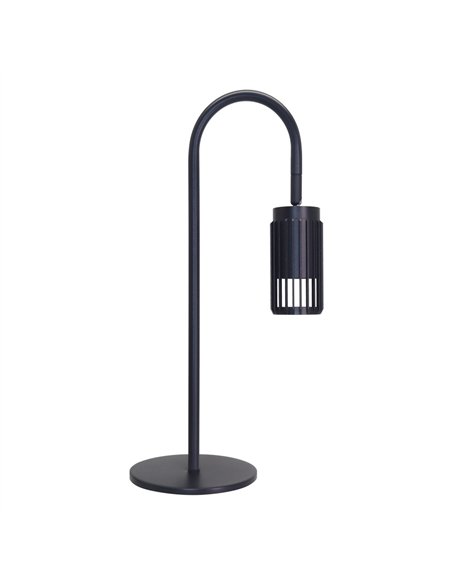 Lámpara de mesa Sahara Negro Arenado (1xGU10)