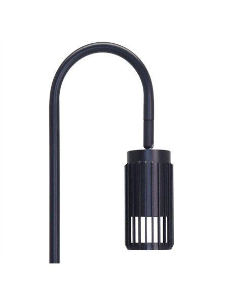 Lámpara de mesa Sahara Negro Arenado (1xGU10)