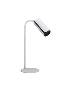 Lámpara de mesa Gobi Blanco Arenado (1xGU10)