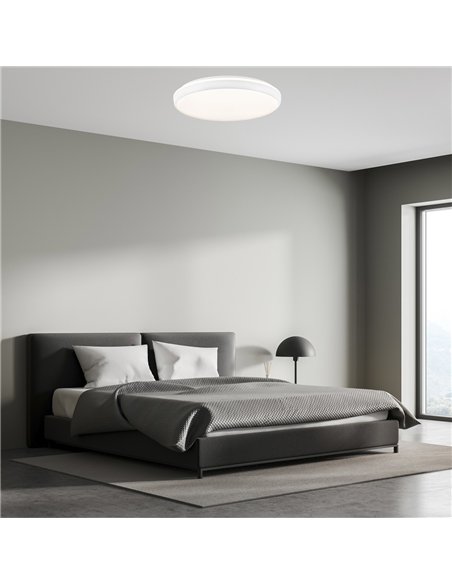 Plafón de techo LED Charly 80W 8800lm 3CCT Dim