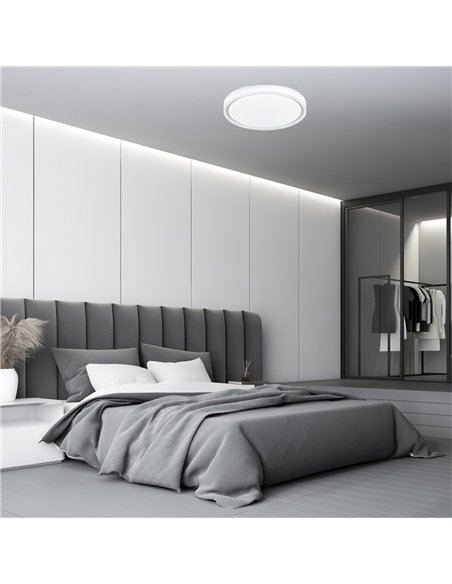 Plafón de techo LED Aneto 72W 7920lm 3CCT Dim