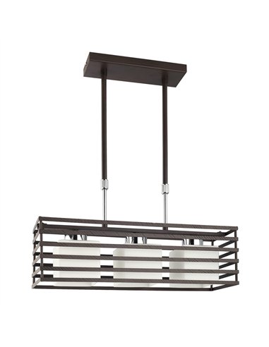 Lampara Cell 3 Luces Wengue E27