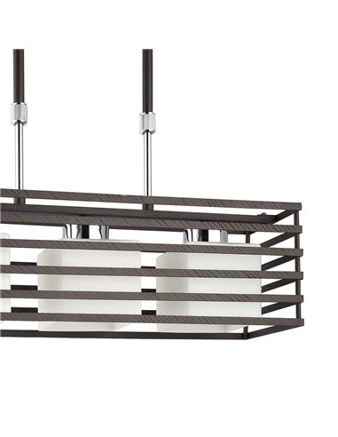 Lampara Cell 3 Luces Wengue E27