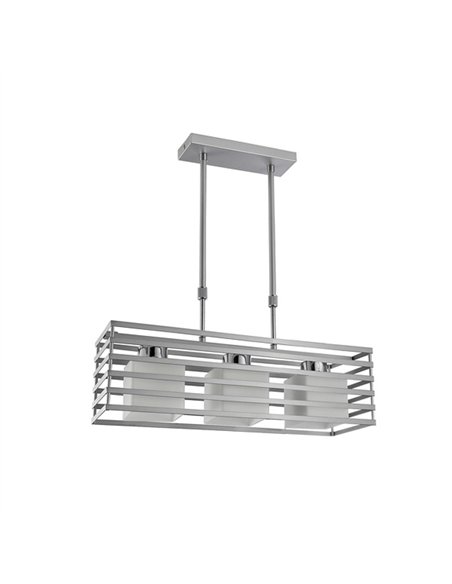 Lampara Cell 3 Luces E27 Max 40W Plata