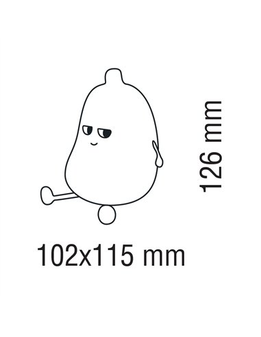 Lámpara portátil infantil LED Merlin 1W Dim