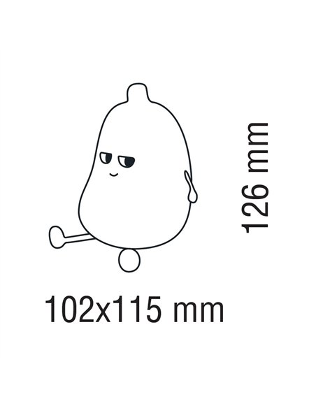 Lámpara portátil infantil LED Merlin 1W Dim