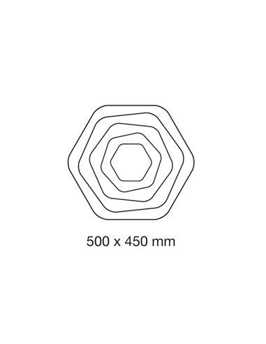 Plafón LED Rosse 60W CCT Dimmable