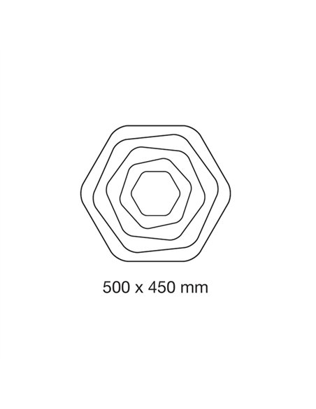 Plafón LED Rosse 60W CCT Dimmable