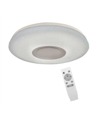 Plafón LED con altavoz 52W 2976Lm RGB Smart