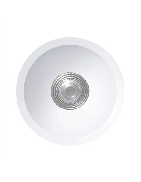 Empotrable LED ABEL 12W 3000K 1000 lm IP44 redondo blanco
