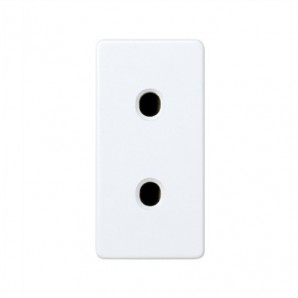 Base de enchufe estrecho 2P Simon 27 BLANCO 27431-64