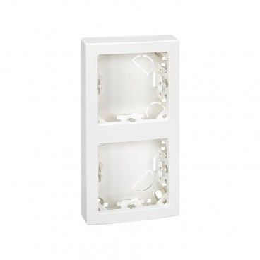 Frame 2-gang vertical white SIMON 73621-60
