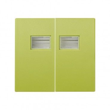 Tecla doble pistacho s.44 aqua SIMON 4400026-065