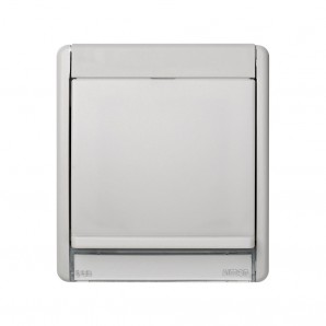 Frame with lid neutral translucent to beacon 75370-39 SIMON 4400036-102