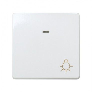 Botão de luz ampla luminosa Simon 27 BRANCO 27161-65