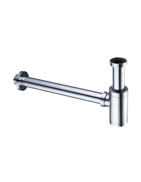 Sifone a vista per lavabo Artic 1/4"x32 cromo