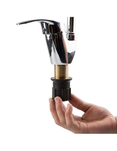 Miscelatore lavello ad alta osmosi nero oceanic