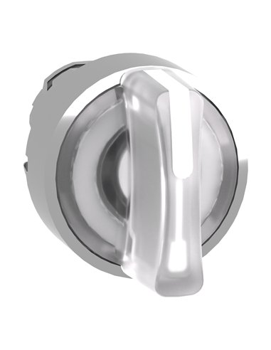 Cabeza luminosa SCHNEIDER 3 posiciones, color blanco, IP20, para uso interior.