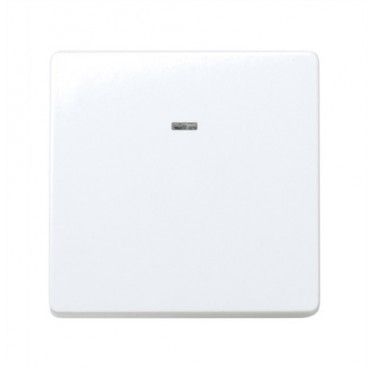 Pulsador neutro ancho luminoso Simon 27 BLANCO 27669-65