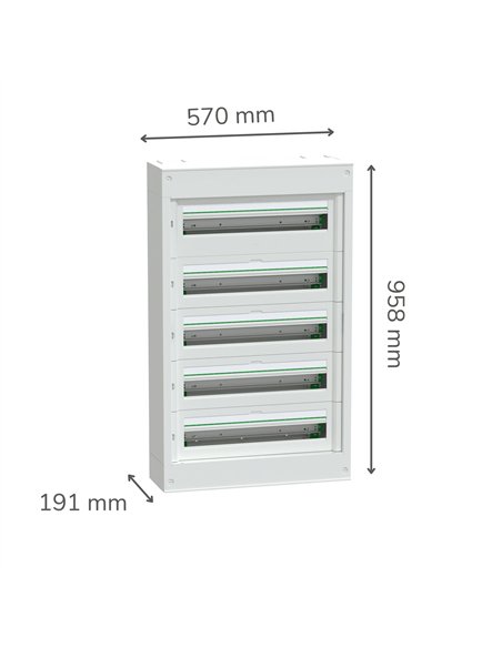 PrismaSeT S 24 5 rows surface LED 24W 3000K IP20