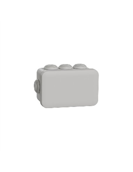 Caja IP55 Rectangular 65x105 8 conos