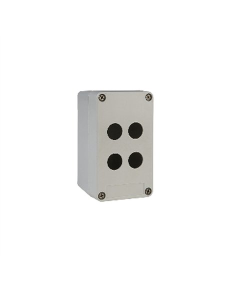 CAJA PLASTICO VACIA 4 TALADROS