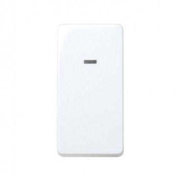Pulsador neutro estrecho luminoso Simon 27 BLANCO 27669-64