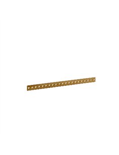 Regleta conex tierra laton 15x3-87p