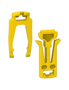 Bolsa 10 clips fij carril iC60 Acti 9