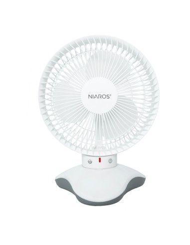 Zawadi Tischventilator Ø18cm 5W DC Motor Weiß