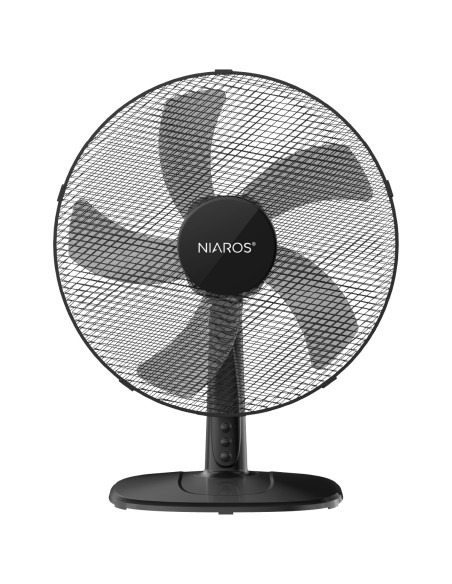 Lathor Tischventilator Ø43cm 45W Schwarz