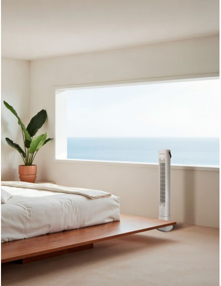 Ventilatore a torre Raikia 50W Bianco