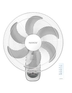 Ventilatore da parete Nyota Ø43cm 70W Bianco