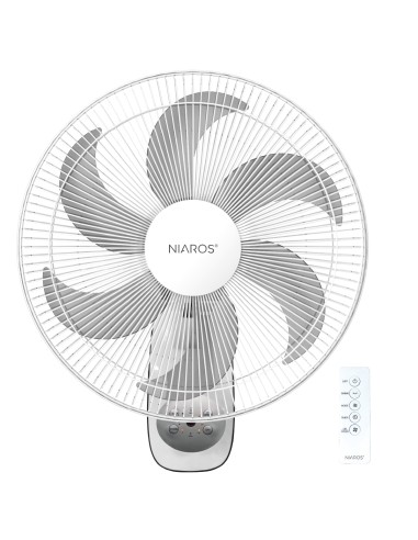 Nyota Wall Fan Ø43cm 70W White