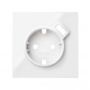 Tapa para base schuko con cargador usb SIMON 10000049-130