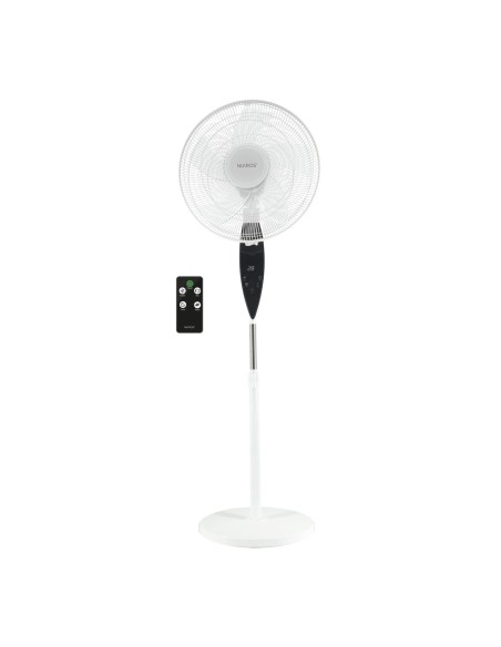 Ventilatore da terra Kabila con telecomando e timer 30W DC Bianco